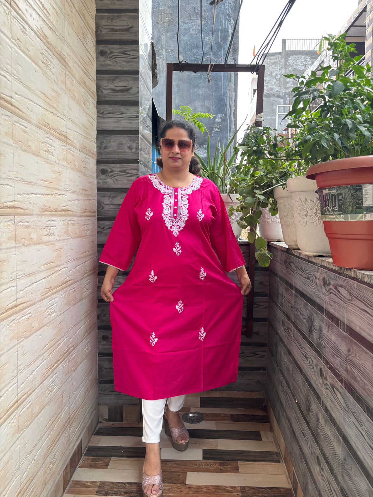 Plus Size Chikan Kurties
