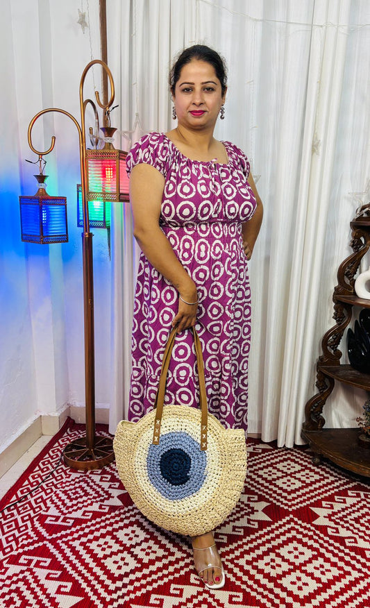 Hawa-e-Husn Smock Dress