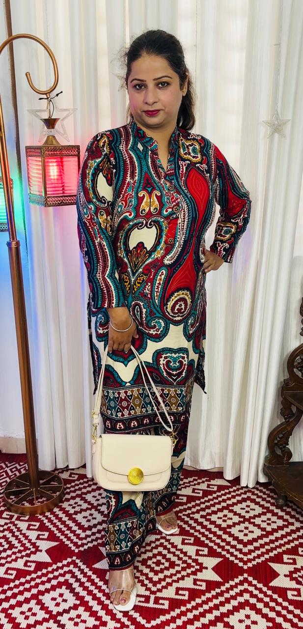 ๐บ Riwaayat-e-Rang โ Regular Fit Coord Set