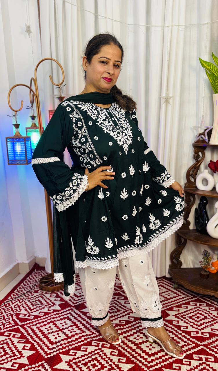 ✨ NAZAKAT- Paplon Style Coord Set (XL–XXXL)