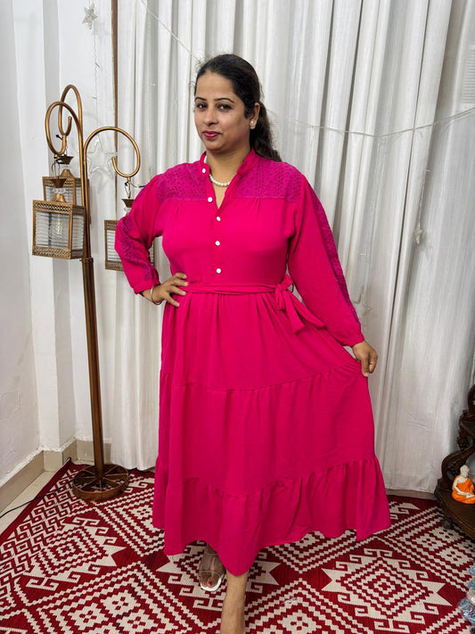 Beautiful Imported Tiered Dress