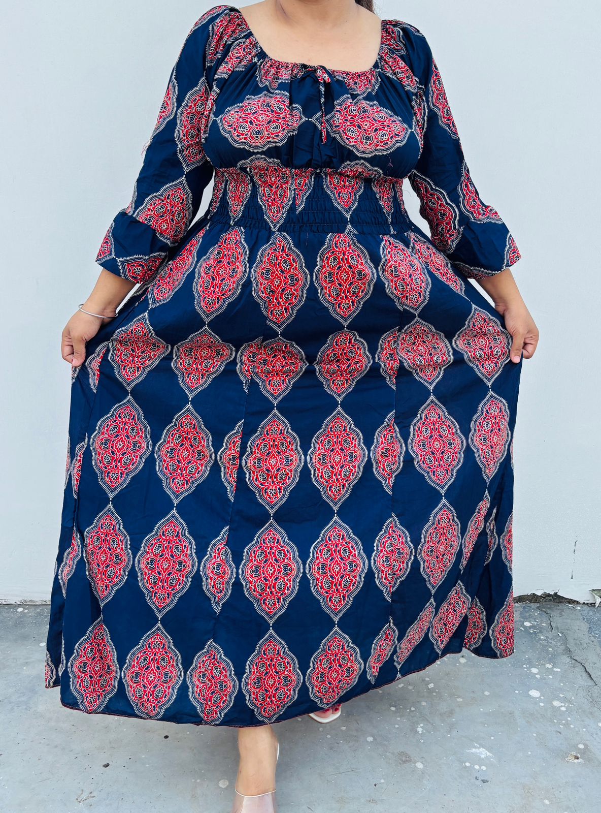 Printed Maxi Dress