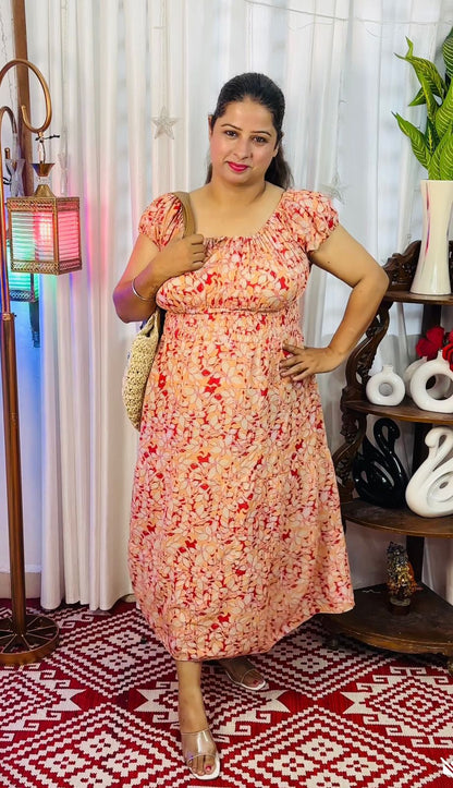 Hawa-e-Husn Smock Dress