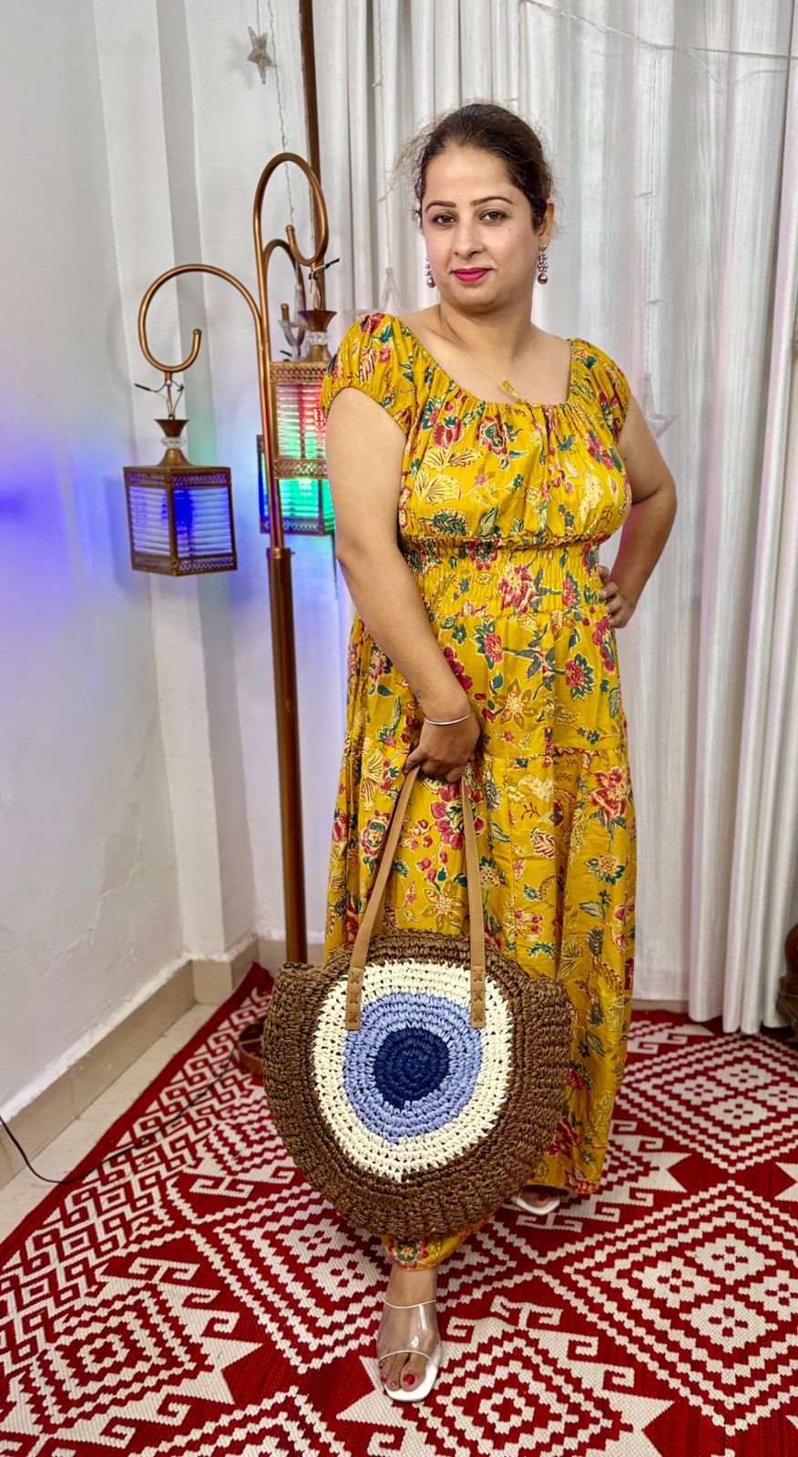 Hawa-e-Husn Smock Dress