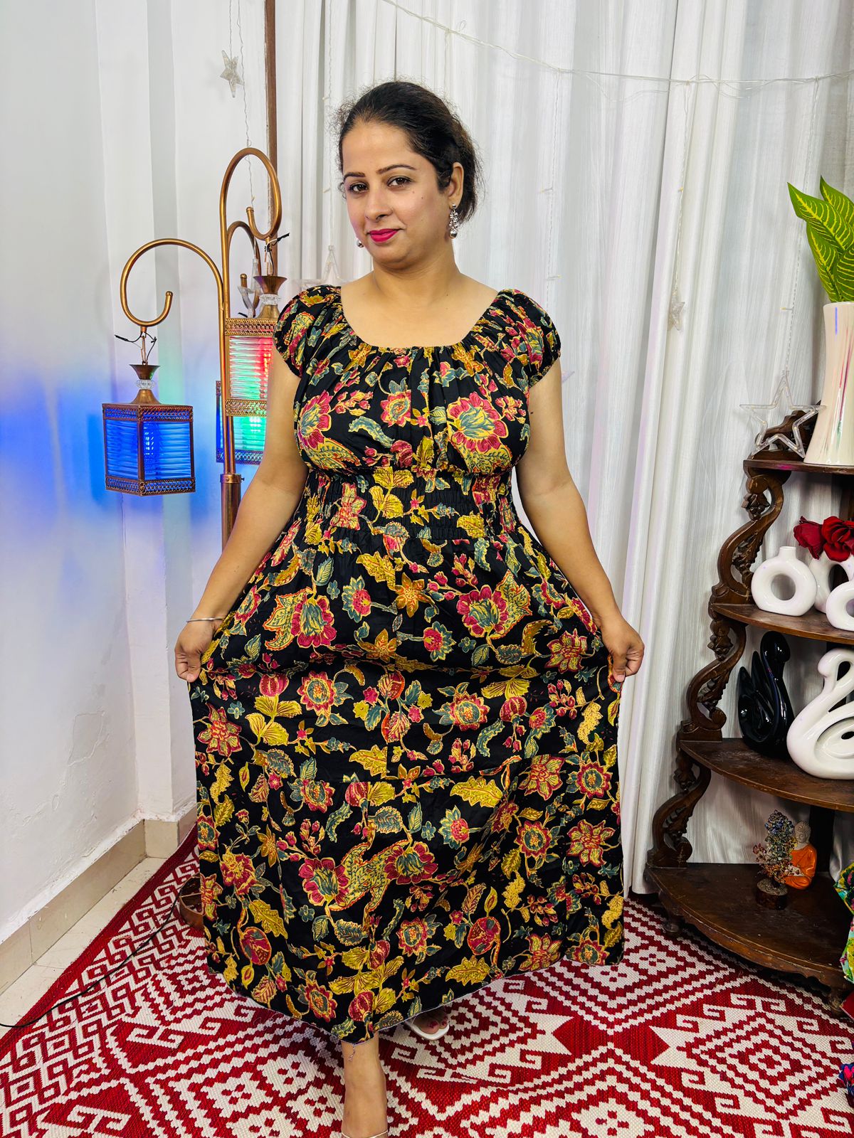 Hawa-e-Husn Smock Dress