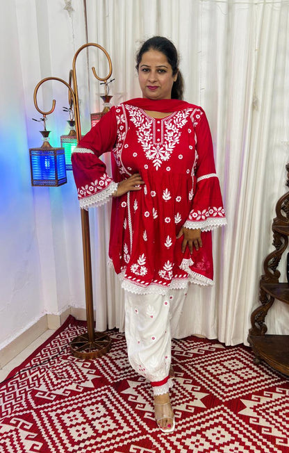 ✨ NAZAKAT- Paplon Style Coord Set (XL–XXXL)