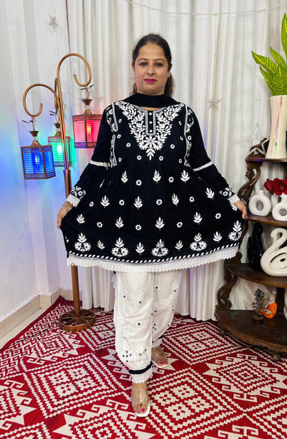 ✨ NAZAKAT- Paplon Style Coord Set (XL–XXXL)