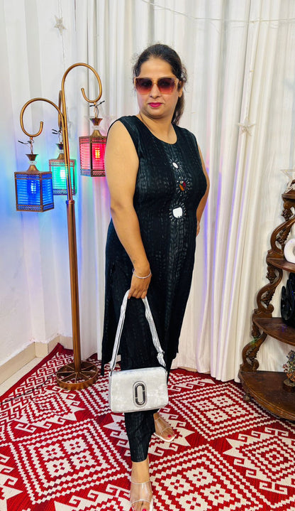 Riwaayat-e-Rang-LONG TOP COORD SET