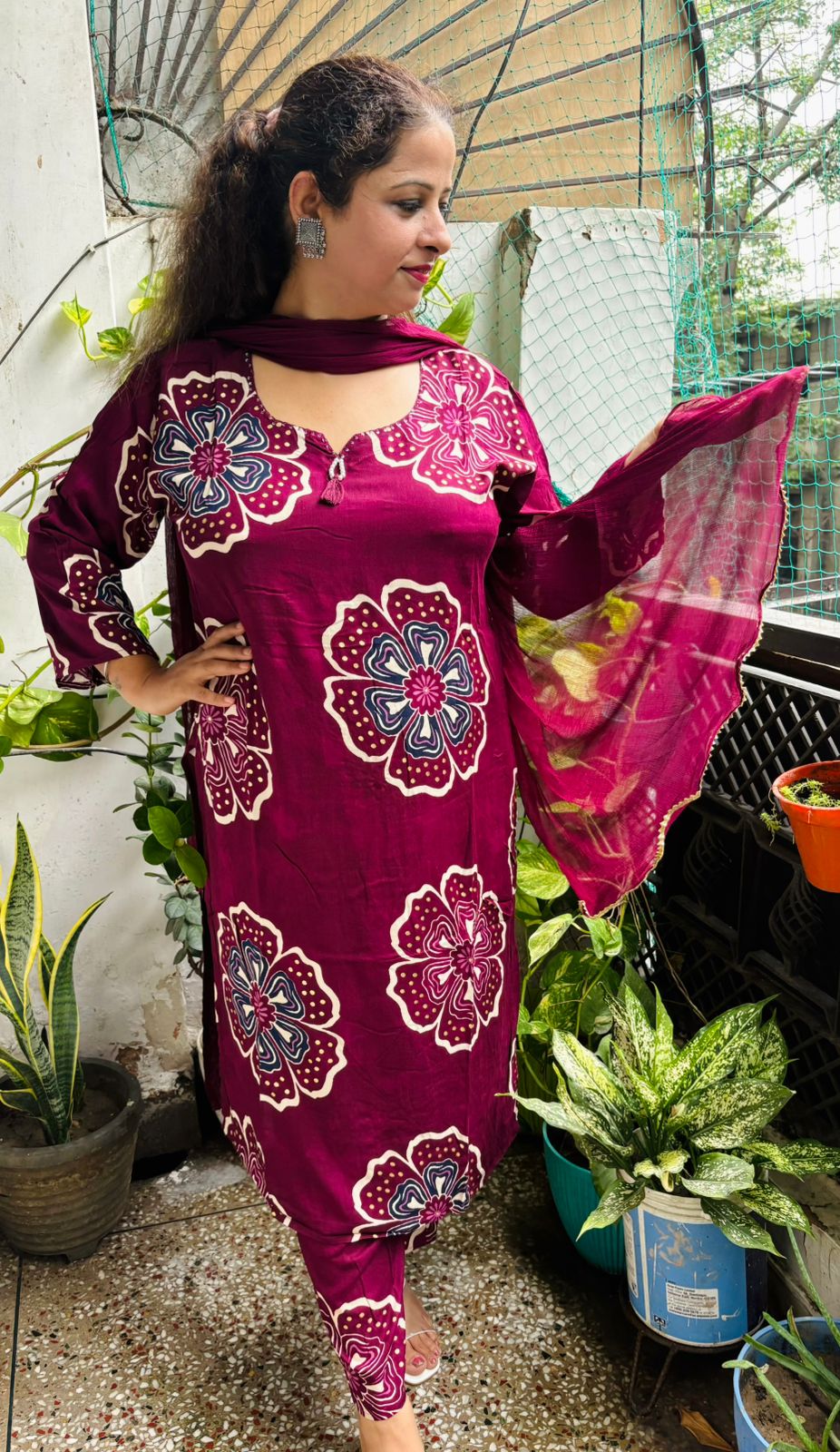 Beautiful Reyon suit
