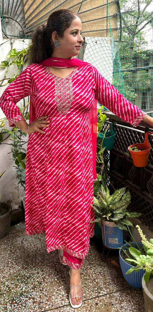 Lahariya Anarkali Suit