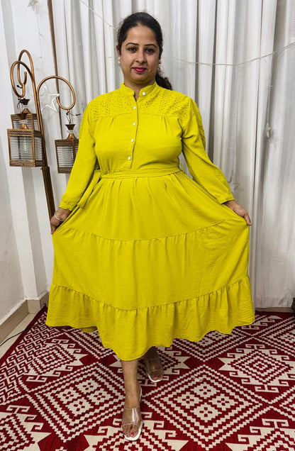 Beautiful Imported Tiered Dress