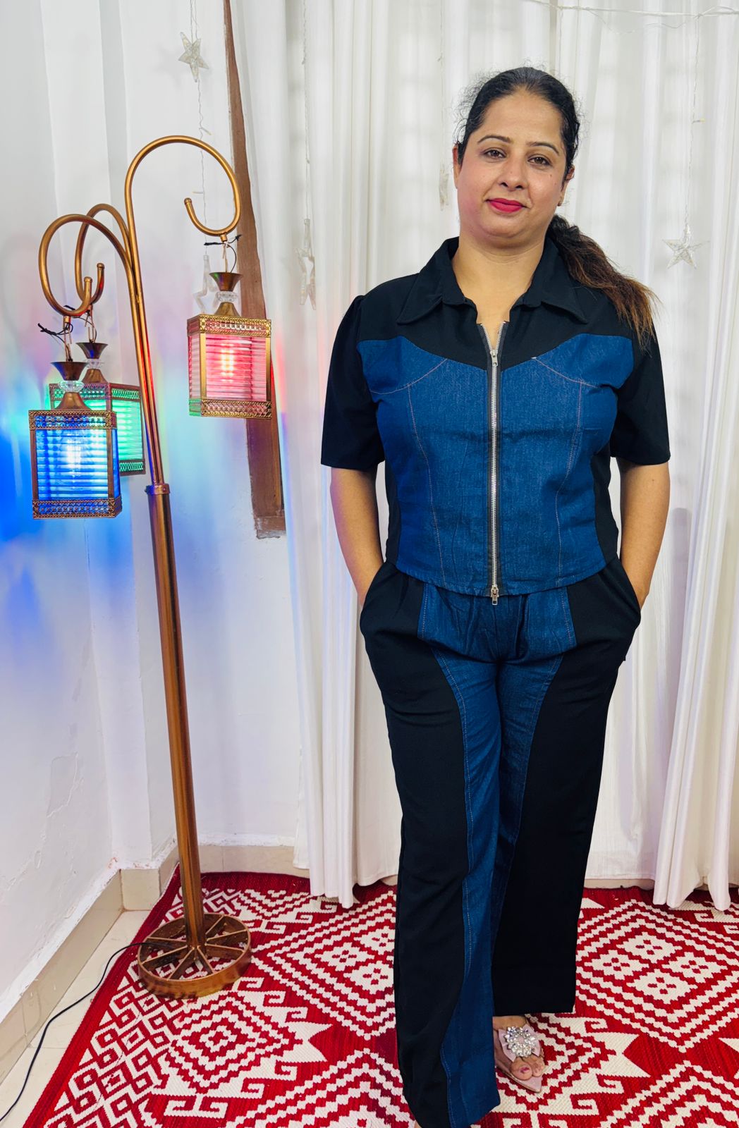 Urban Aura Denim Coord set