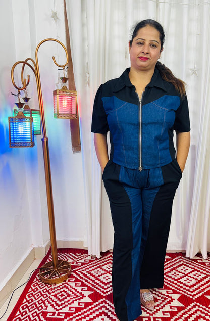 Urban Aura Denim Coord set