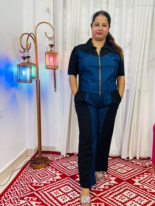 Urban Aura Denim Coord set