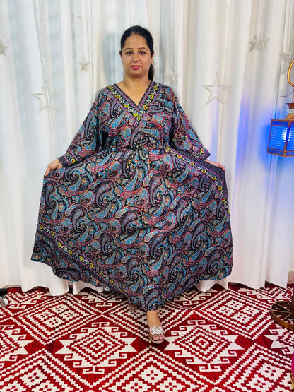 Classic Flare Kaftan Dress
