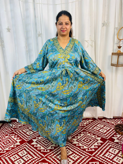 Classic Flare Kaftan Dress