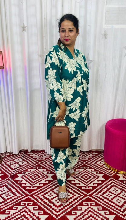 Floral Comfort Co-ord set